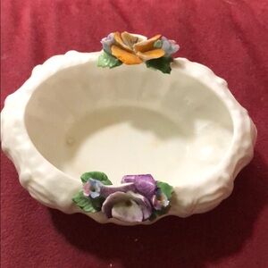 Vintage Tiny Coalport Bone China trinket dish